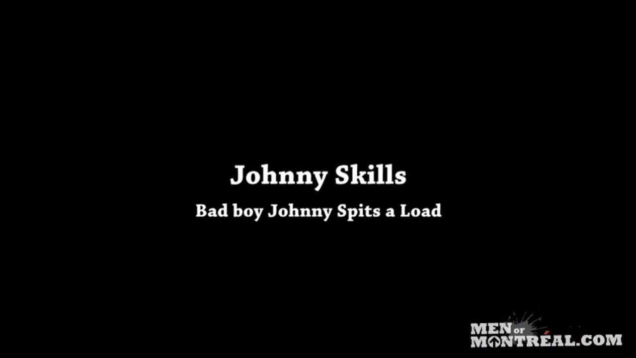 Bad Boy Johnny Spits A Load - Bro Network