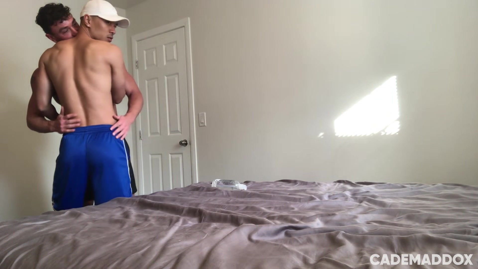 Dumping into Caged Jock - CadeMaddox