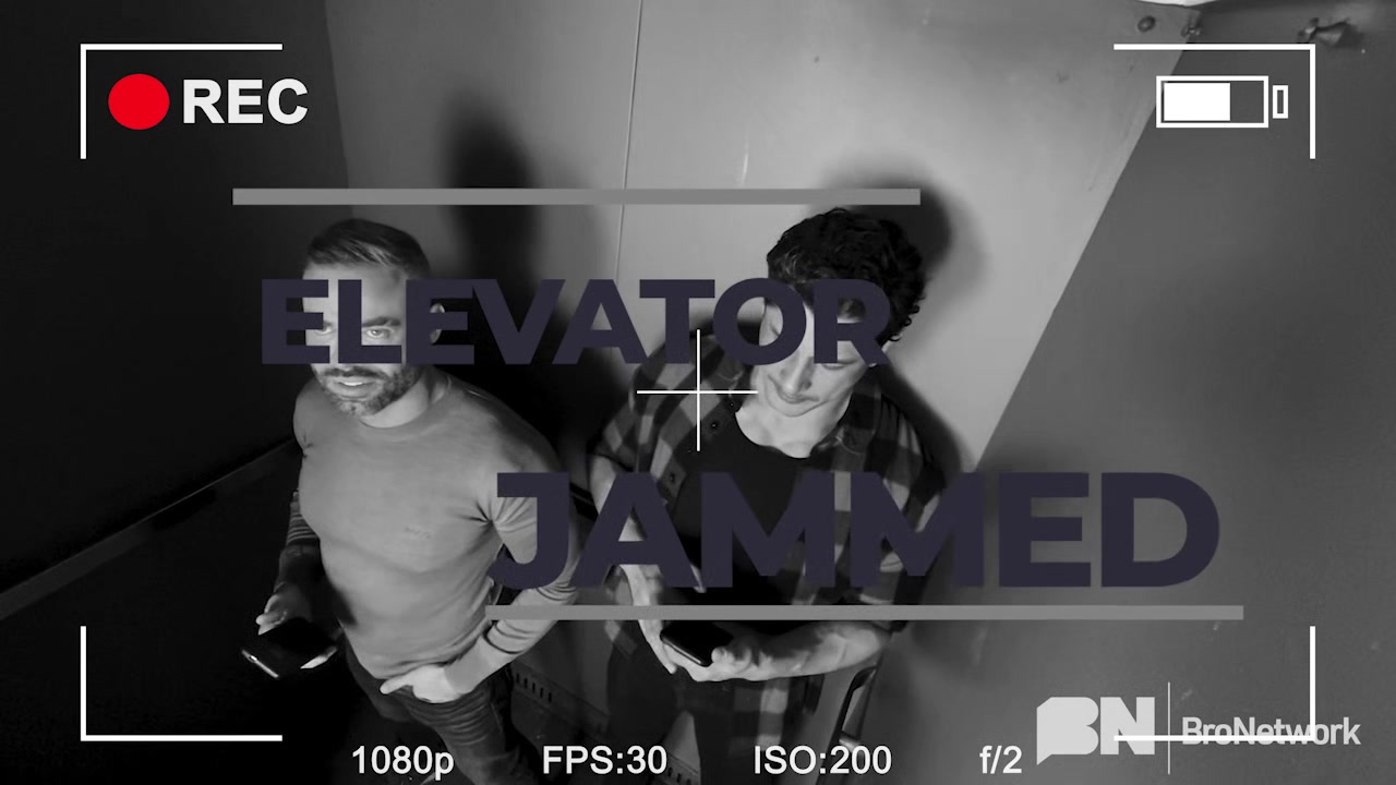 Elevator Jammed - Gay Bareback Video - Masqulin