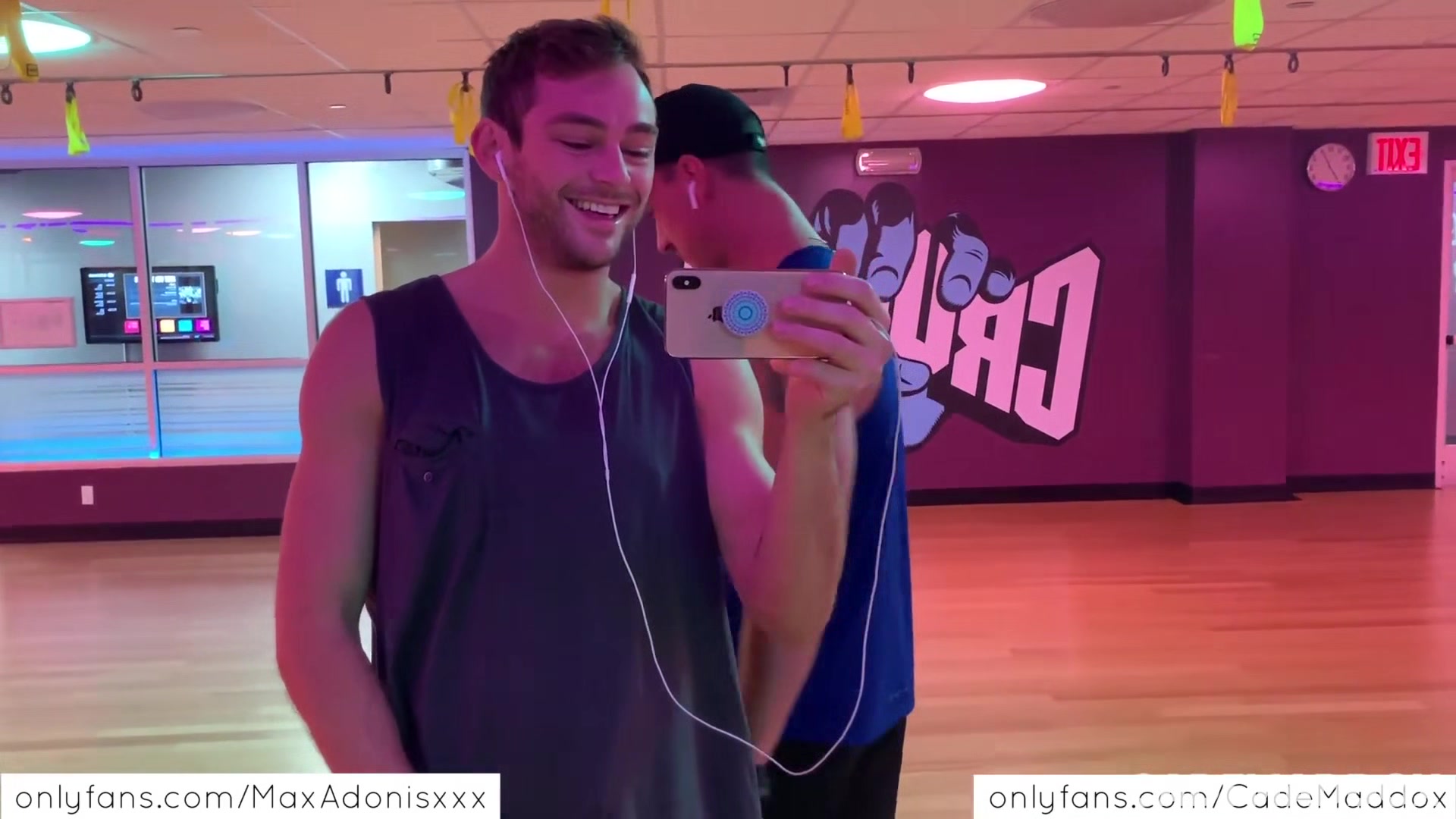 Almost Caught At The Gym - CadeMaddox