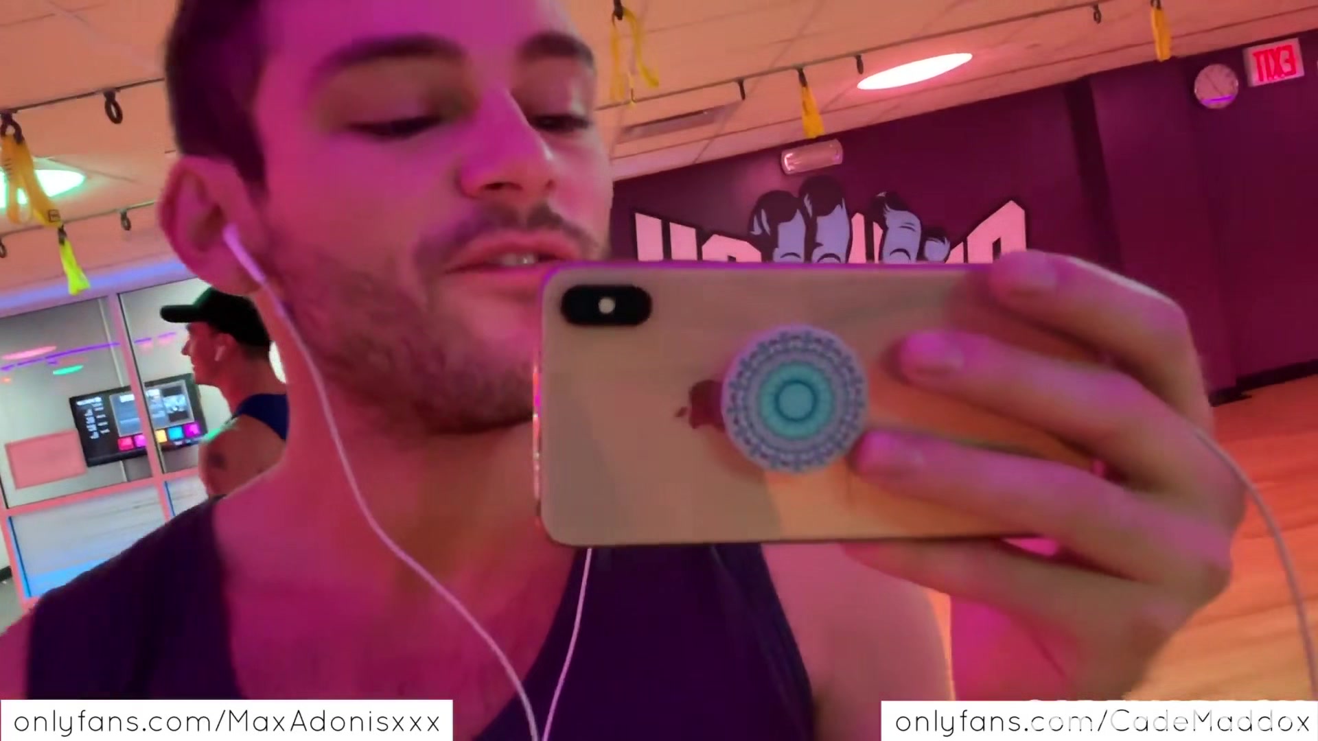 Almost Caught At The Gym - CadeMaddox