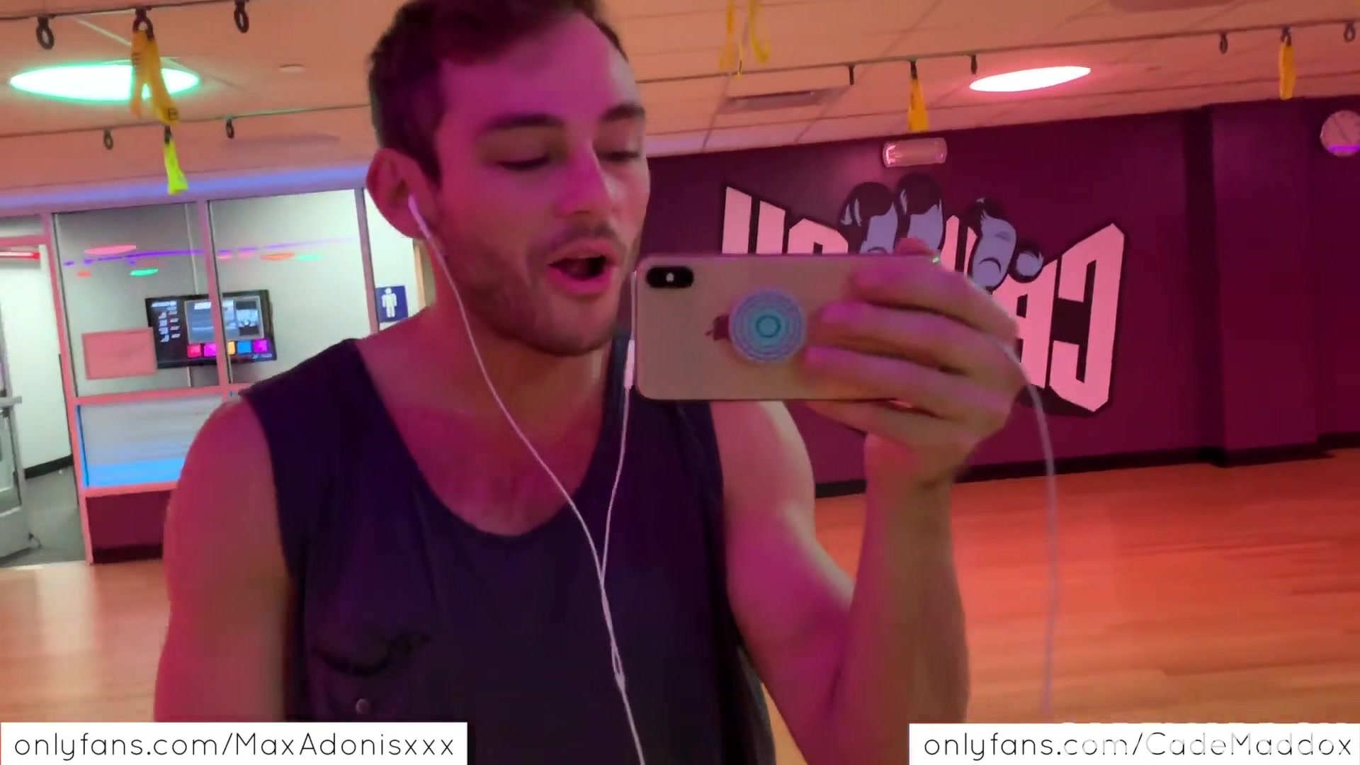 Almost Caught At The Gym - CadeMaddox
