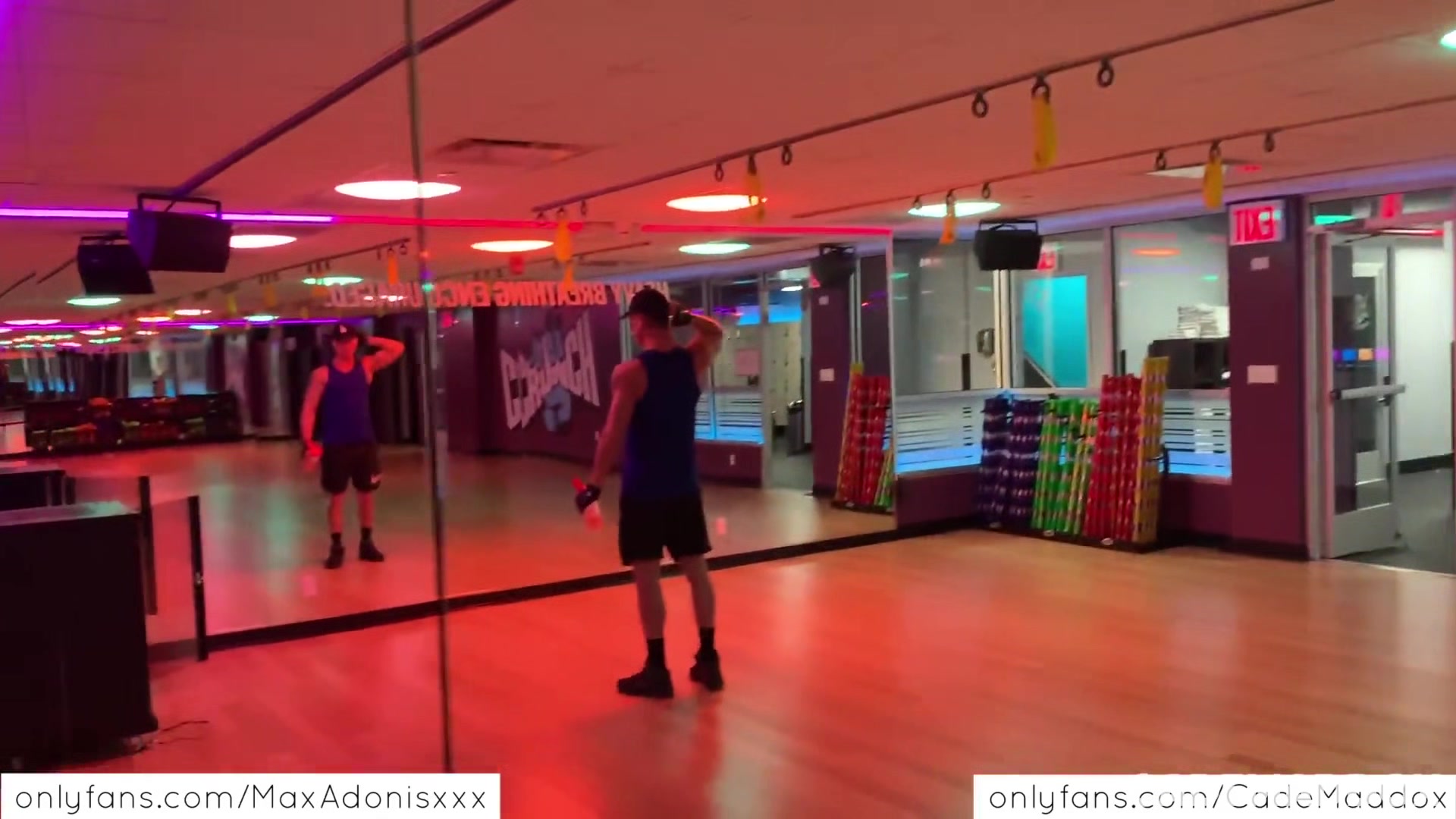 Almost Caught At The Gym - CadeMaddox