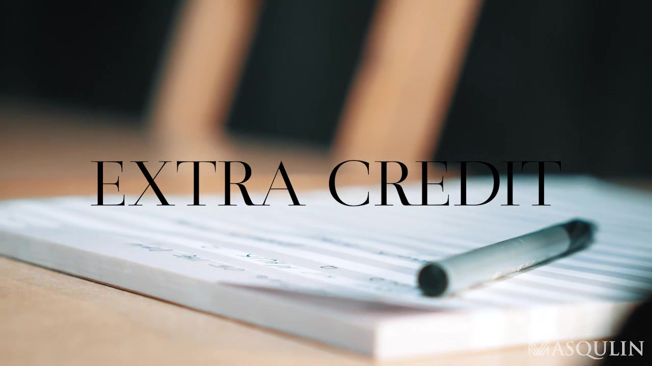 Extra Credit - Gay Bareback Video - Masqulin