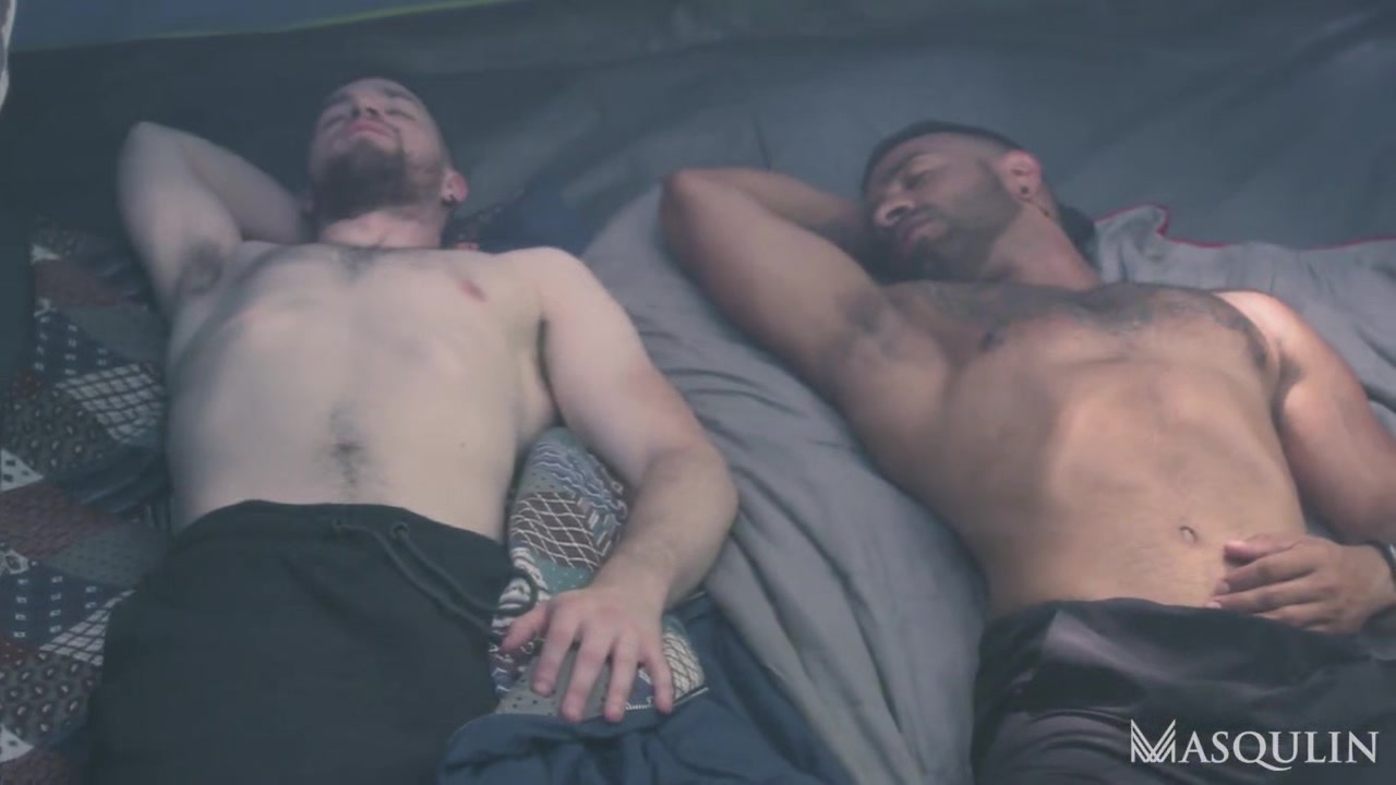 Pitching A Tent - Gay Bareback Video - Masqulin