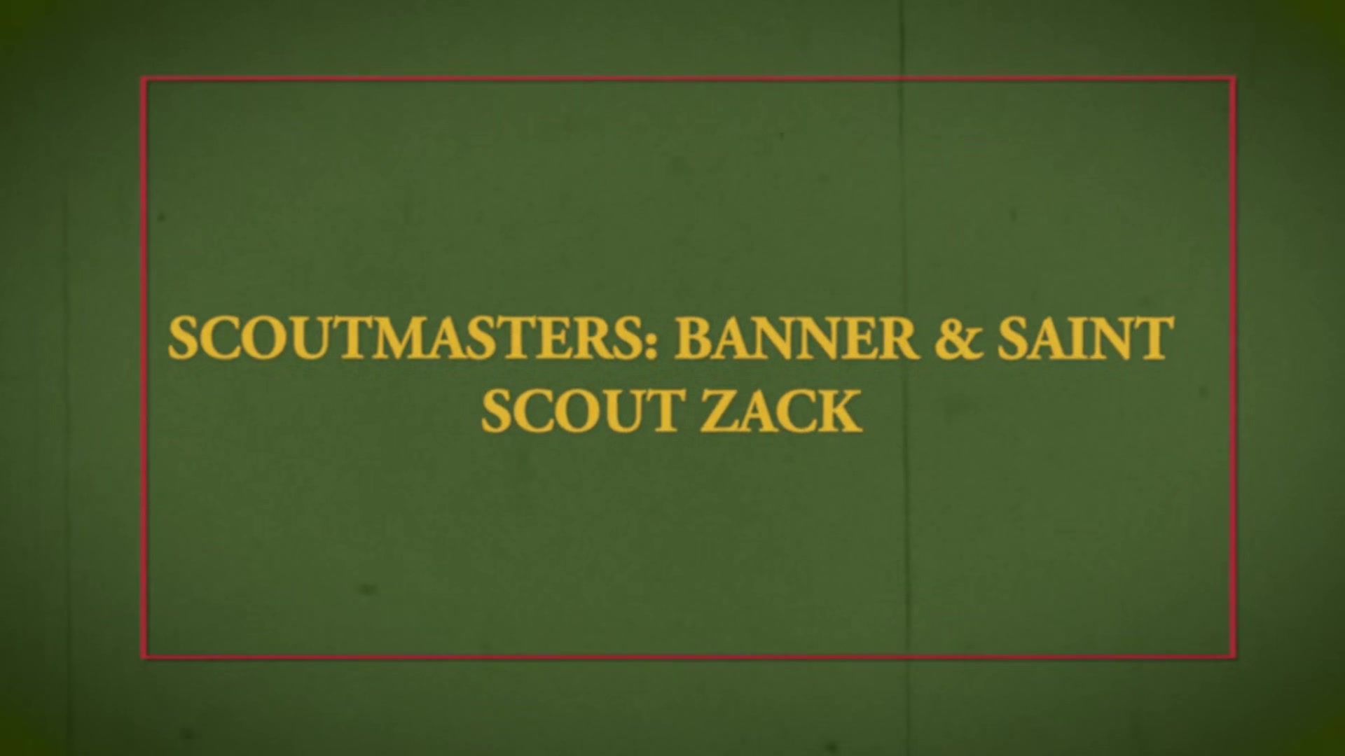 Scout Zack Chapter 3 - Pitch A Tent