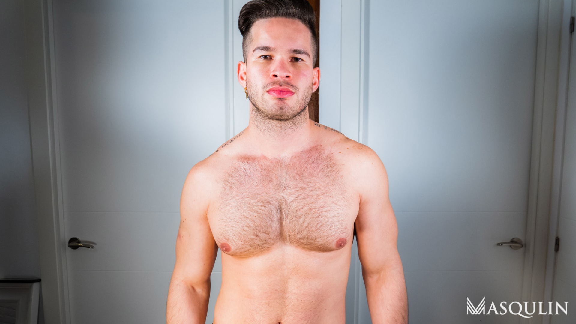 Hot AF: Alejandro Marquez - Gay Bareback Video - Masqulin