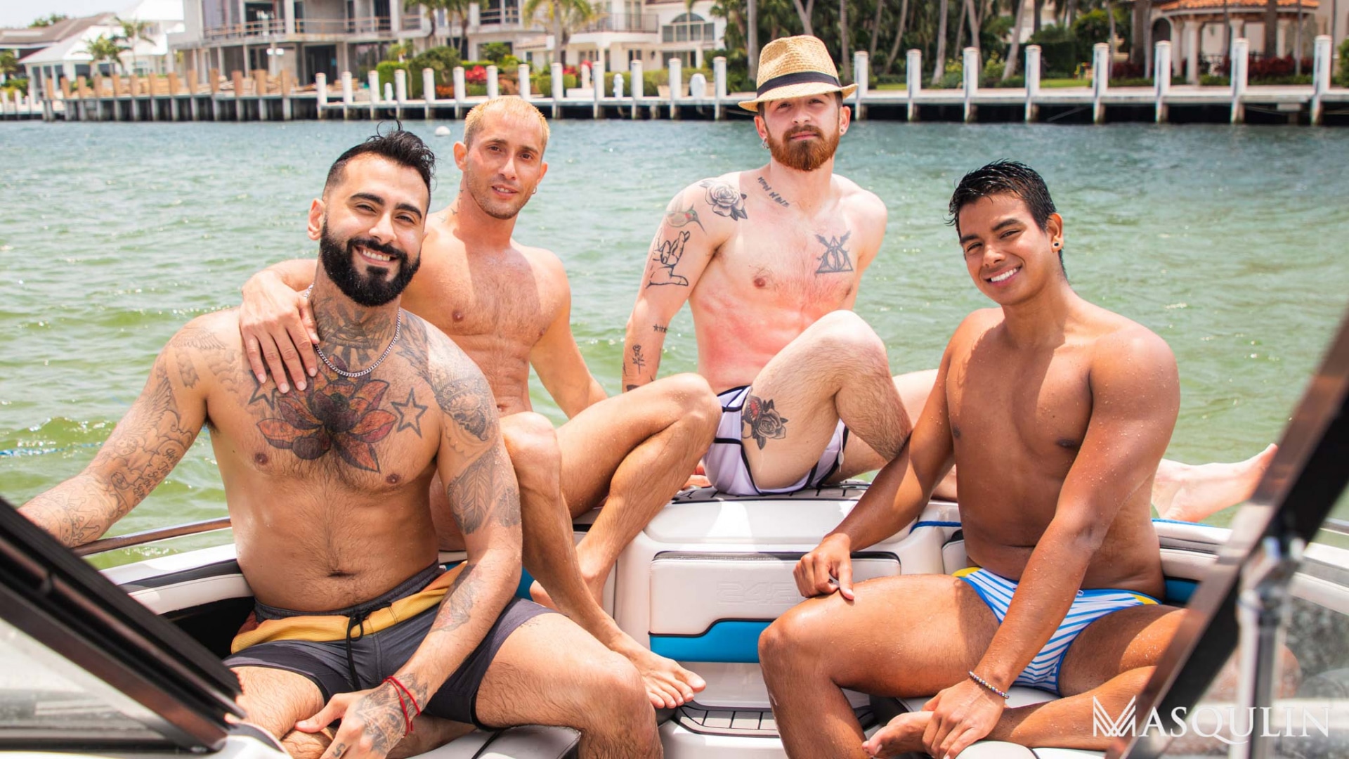 Sun, Fun and More, Part 1 - Gay Bareback Video - Masqulin