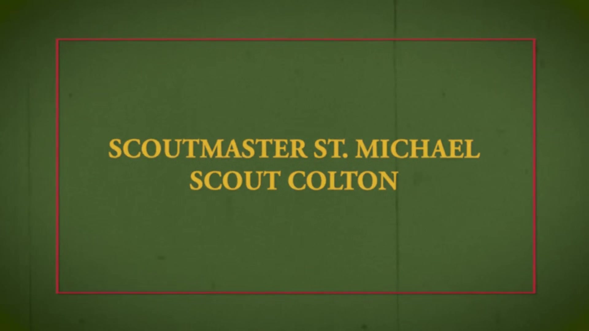 Scout Colton Chapter 7 - Scoutmaster&Rsquo;S Secret