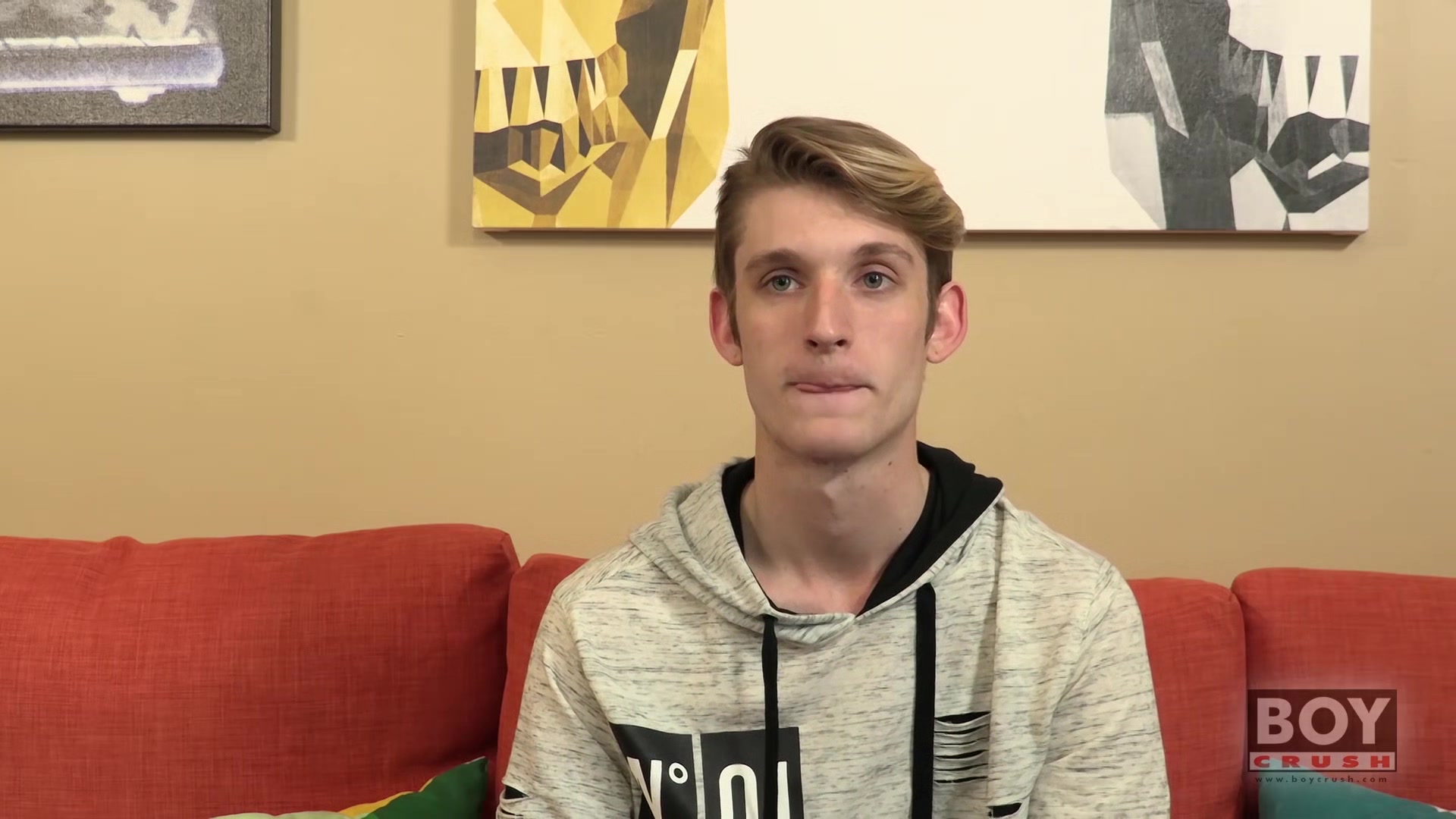 Handsome Twink Chris Tucker Pleasures His Big Dick