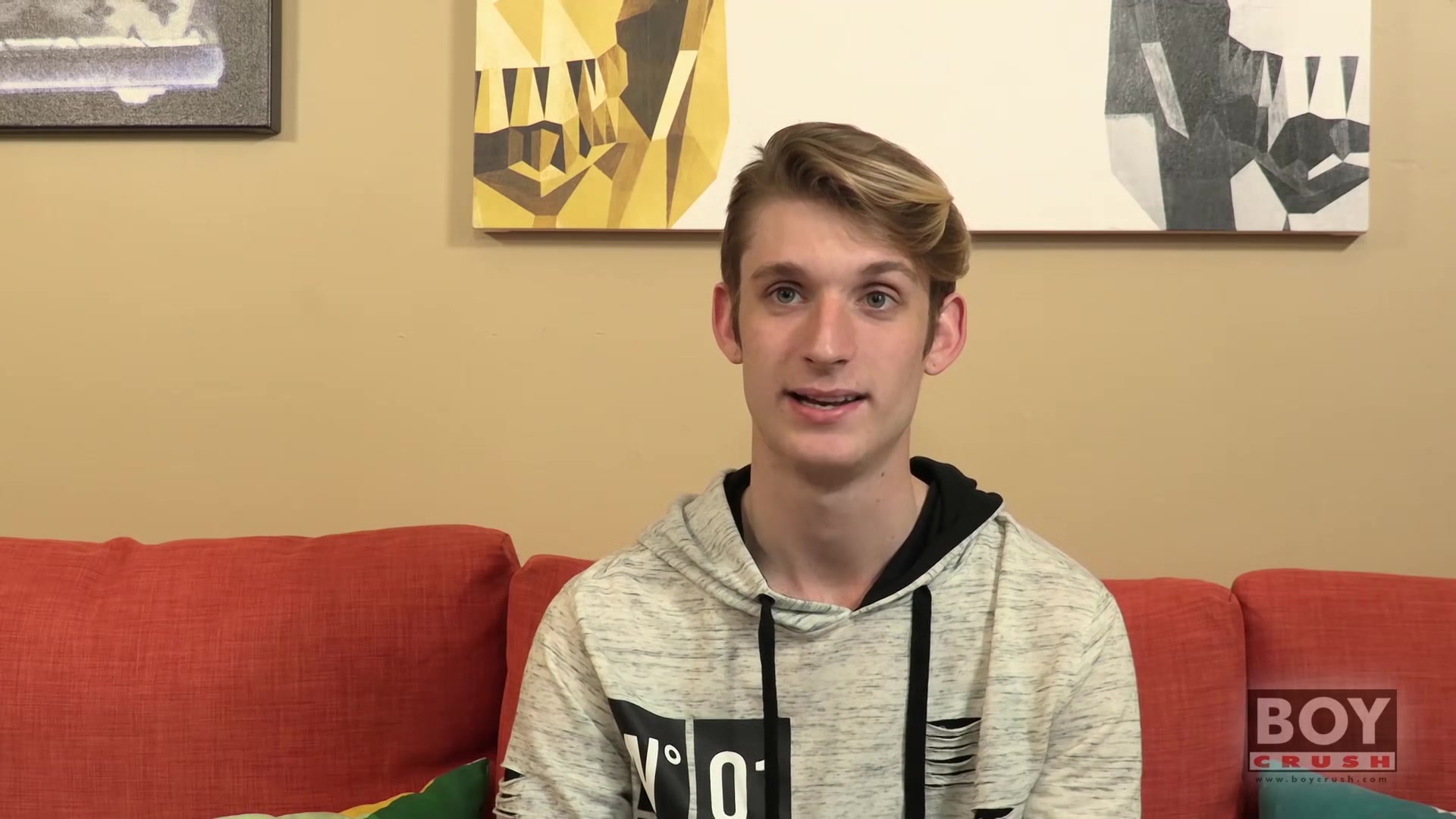 Handsome Twink Chris Tucker Pleasures His Big Dick