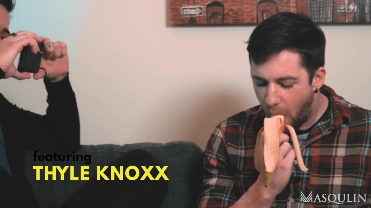 The Banana Challenge - Gay Bareback Video - Masqulin