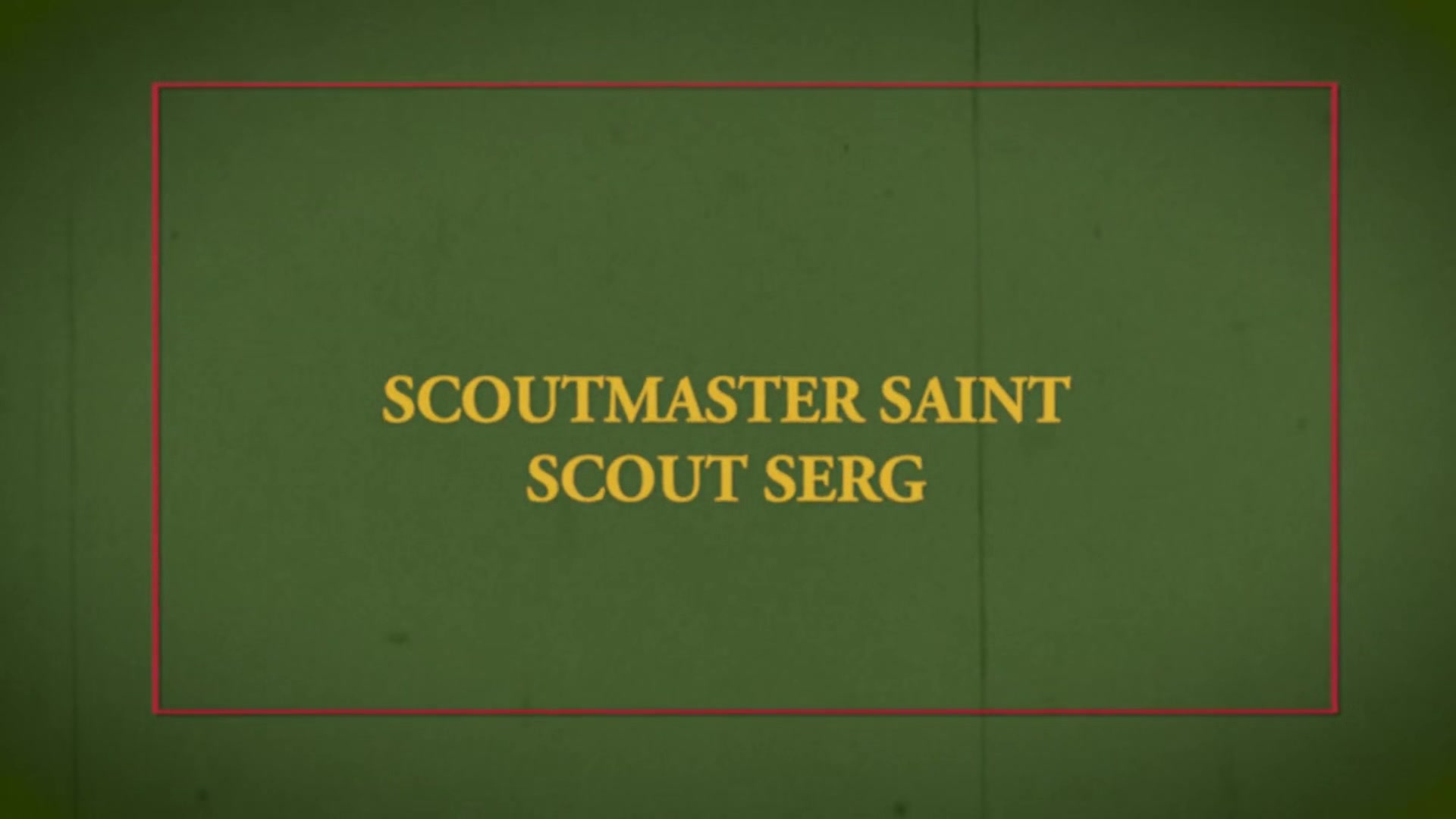 Scout Serg Chapter 4 - First Aid