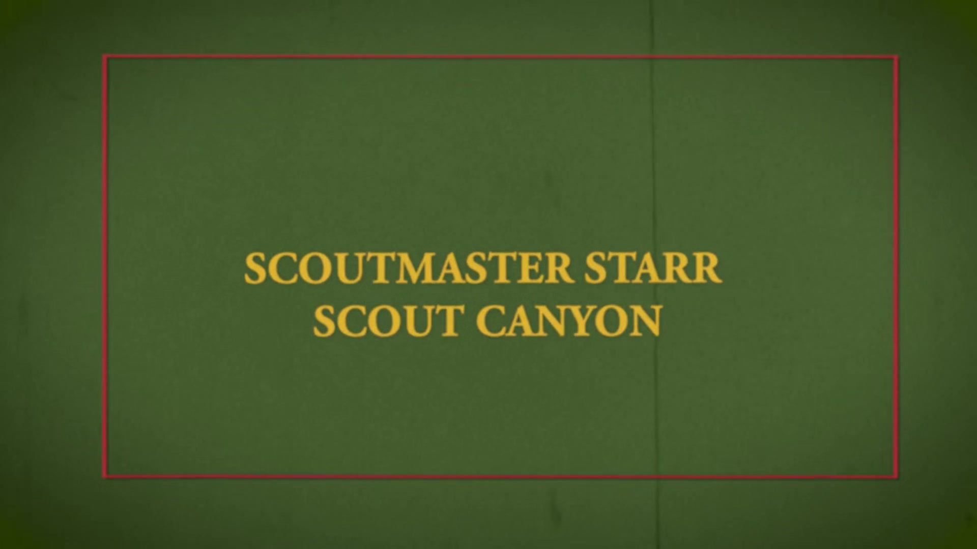 Scout Canyon Chapter 3 - Off Trail