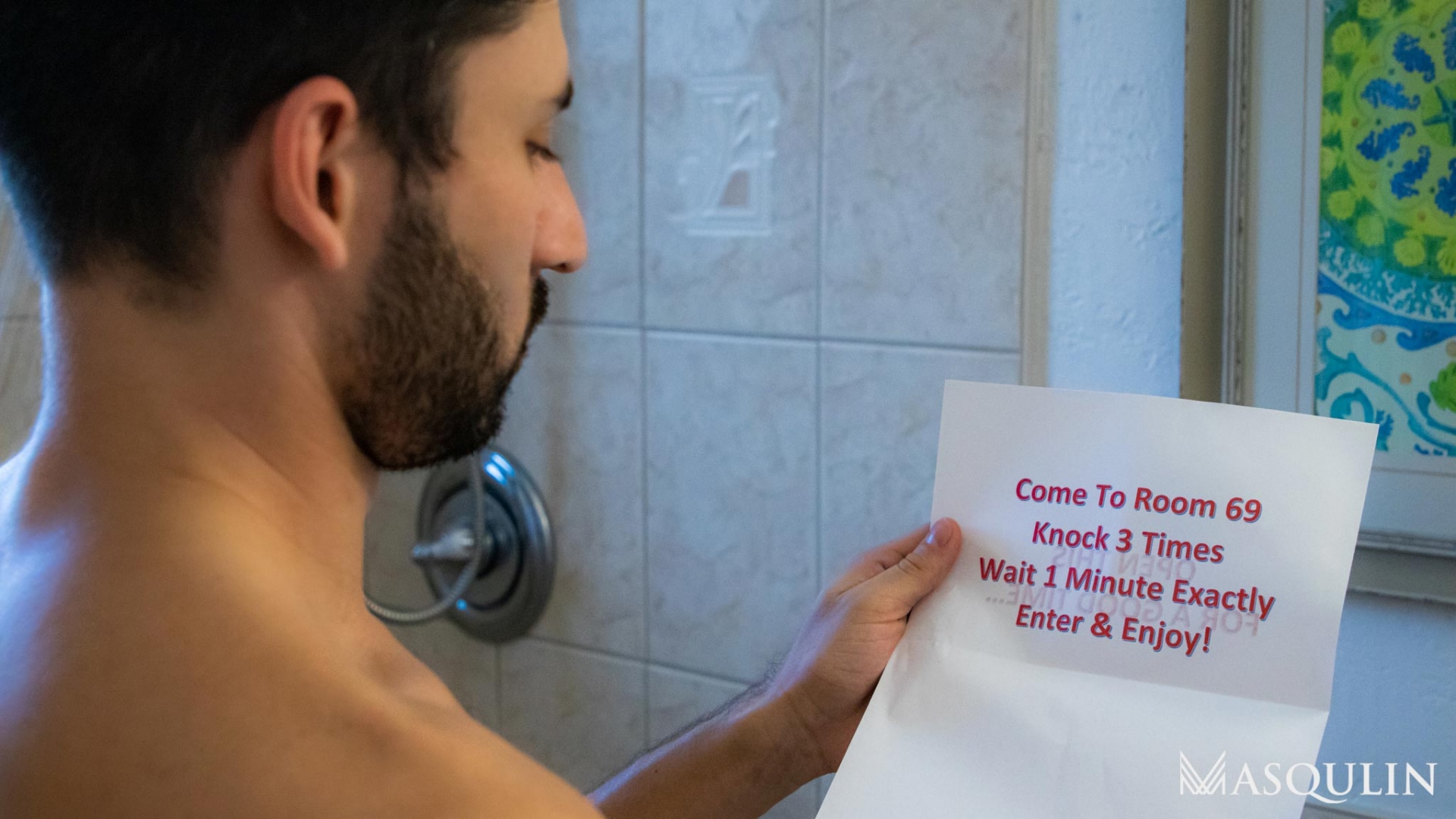 No Vacancy, Part 2 - Gay Bareback Video - Masqulin