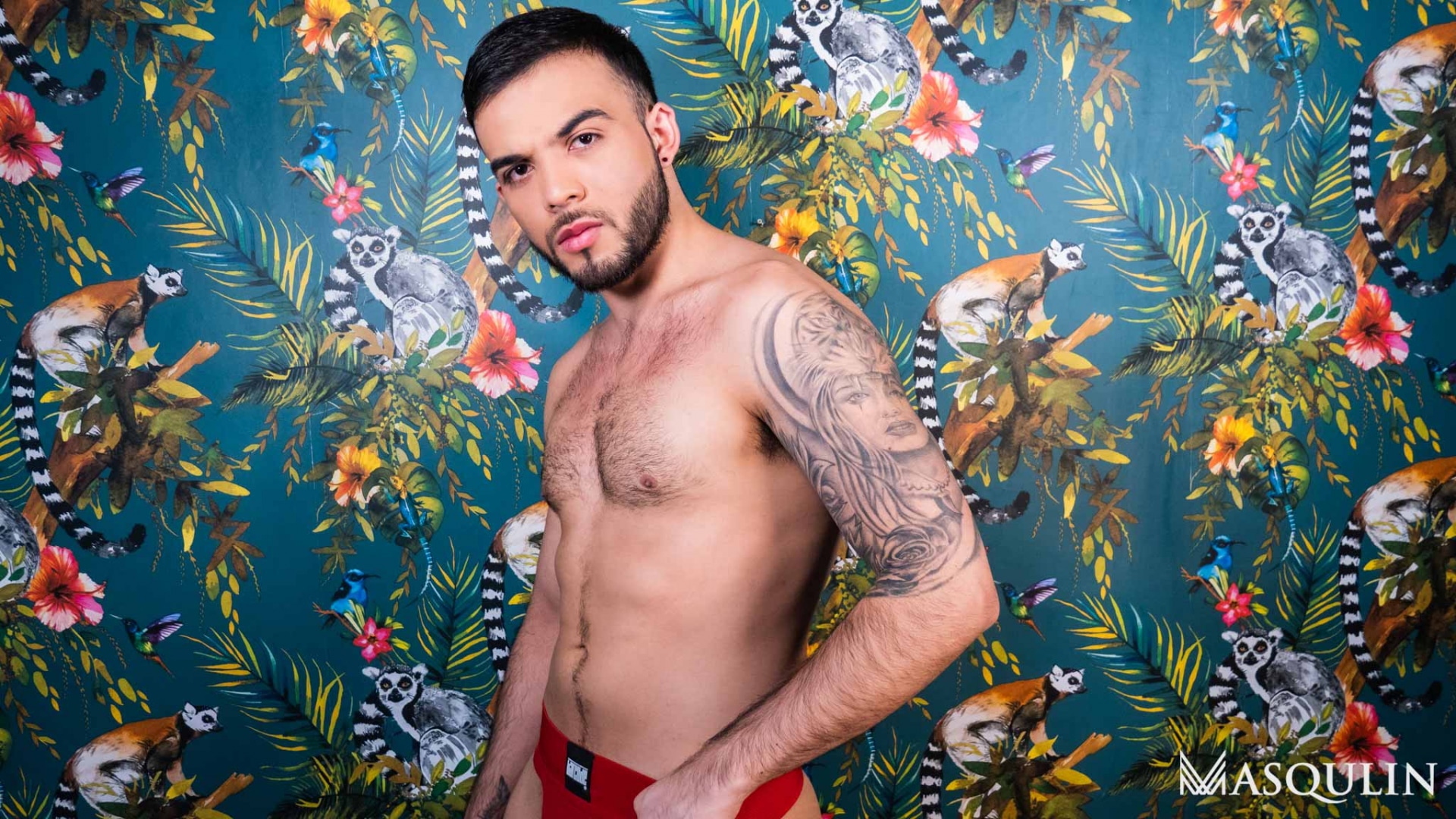 Hot AF. Sebastian Porto - Gay Bareback Video - Masqulin