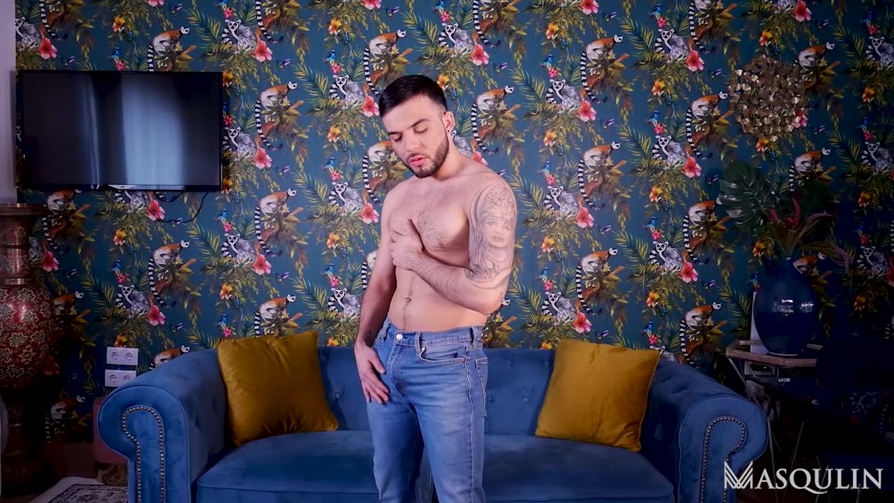 Hot AF. Sebastian Porto - Gay Bareback Video - Masqulin