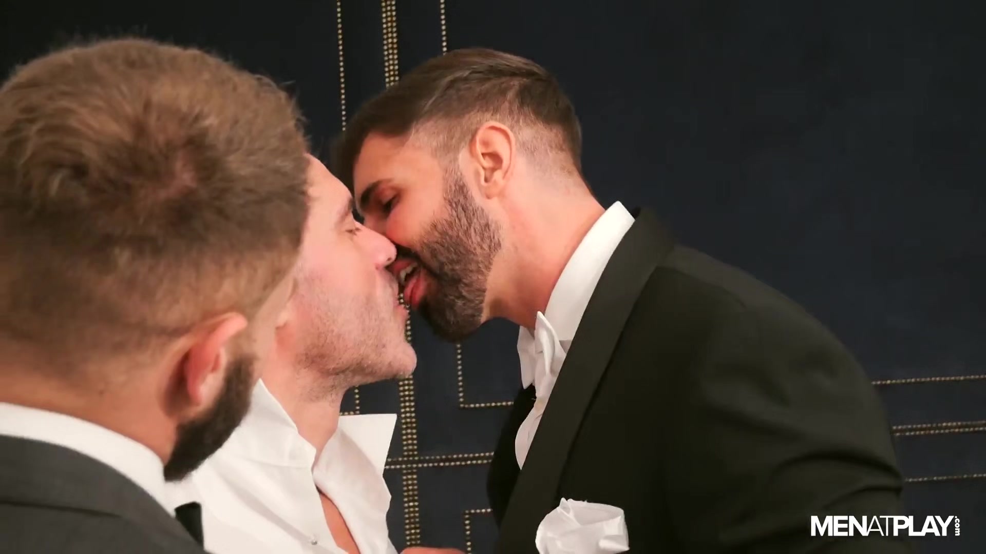 Threeway Celebration - MENatPLAY