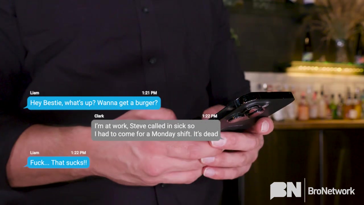 Work Bestie Head - Bro Network
