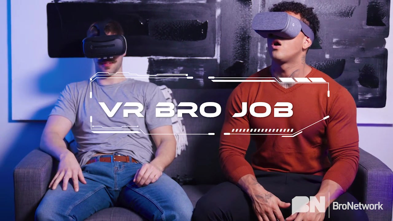 VR Bro Job - Gay Bareback Video - Masqulin