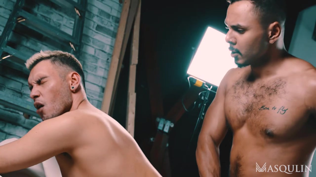 On Set - Gay Bareback Video - Masqulin