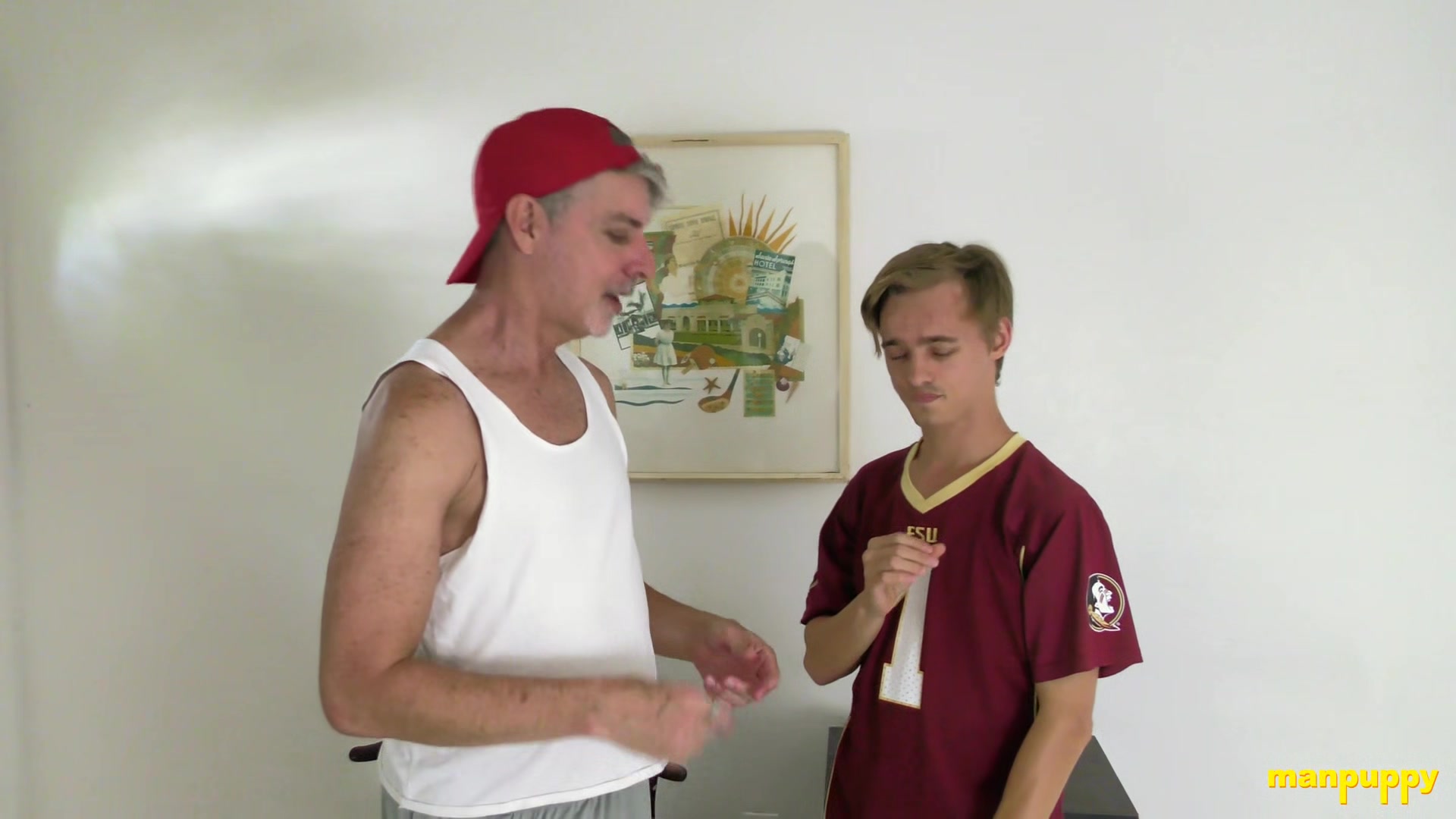 Giant Step-Dad and Step-Son Farting on Coach - Frank Funsize & Richard Lennox