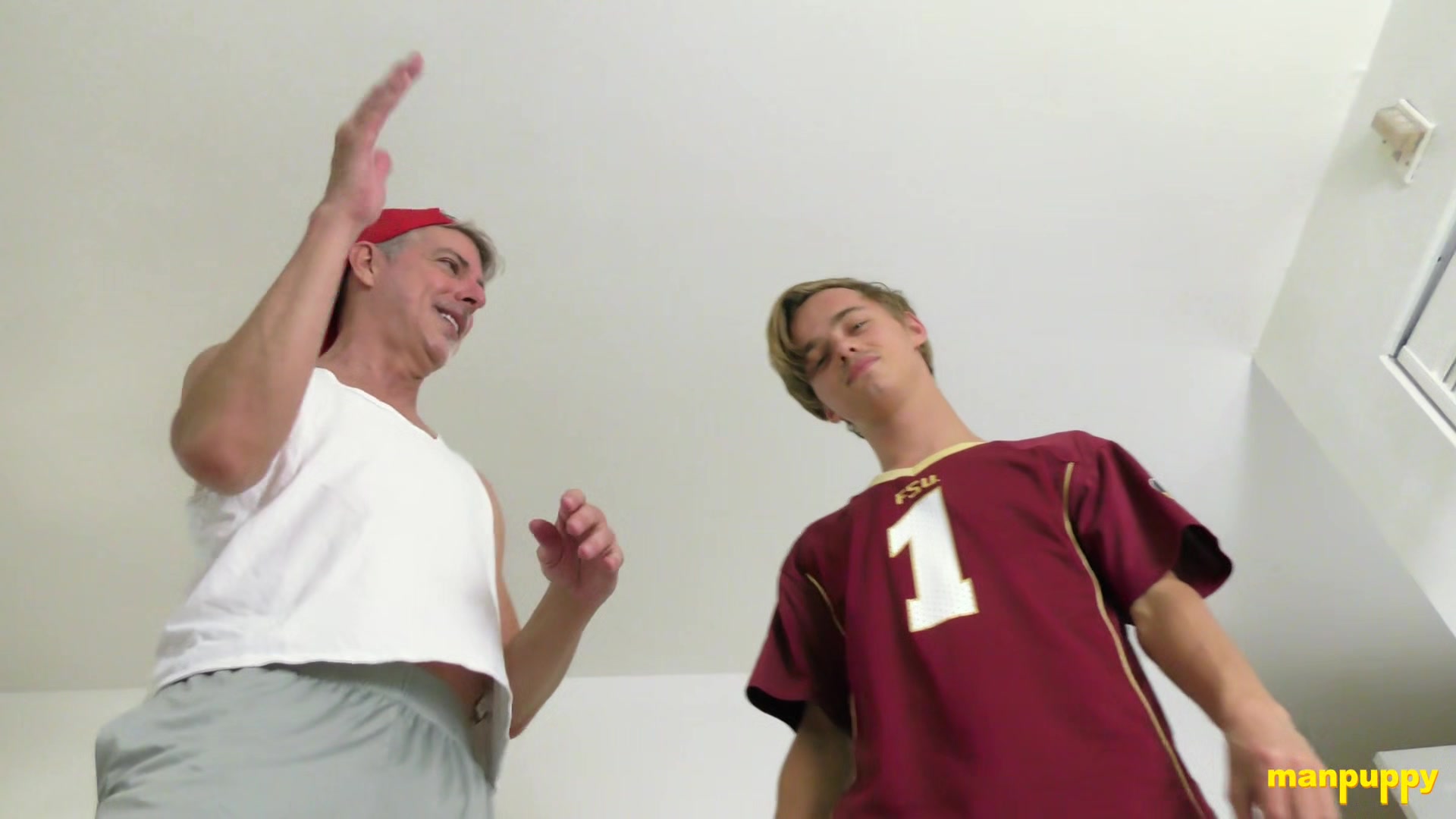 Giant Step-Dad and Step-Son Farting on Coach - Frank Funsize & Richard Lennox