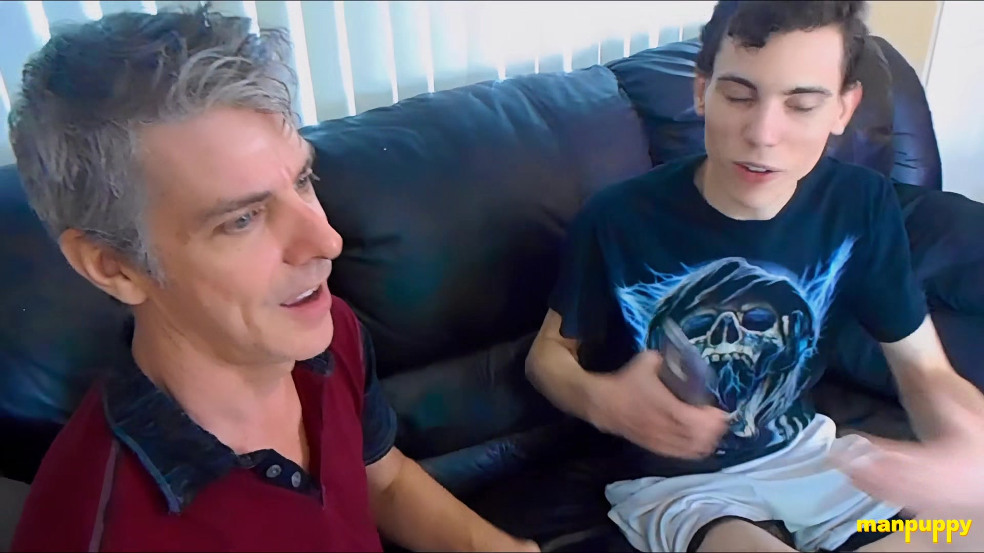 Spanking for Brat Step-Son - Aiden Valentine & Richard Lennox