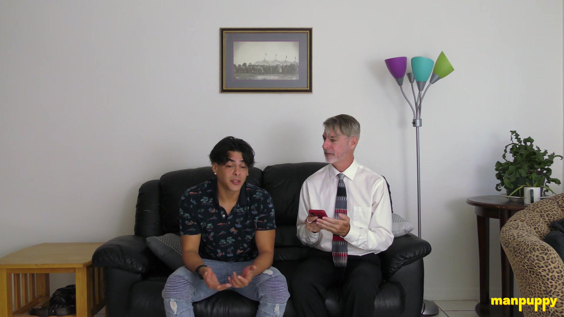 Pantsing Embarrassment from Mean Boss - Julian Jaden, Richard Lennox
