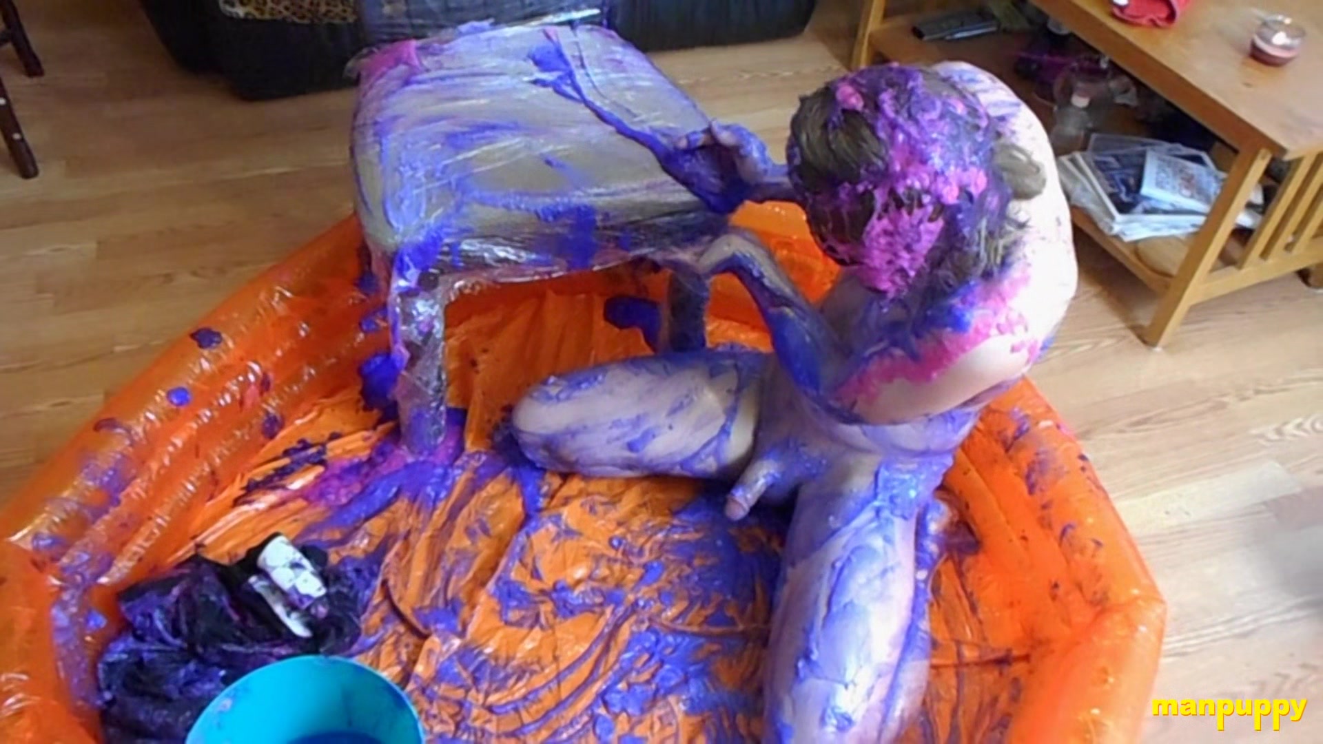 Behind the Scenes After the Gunge Shoot - Elis Ataxxx, Richard Lennox