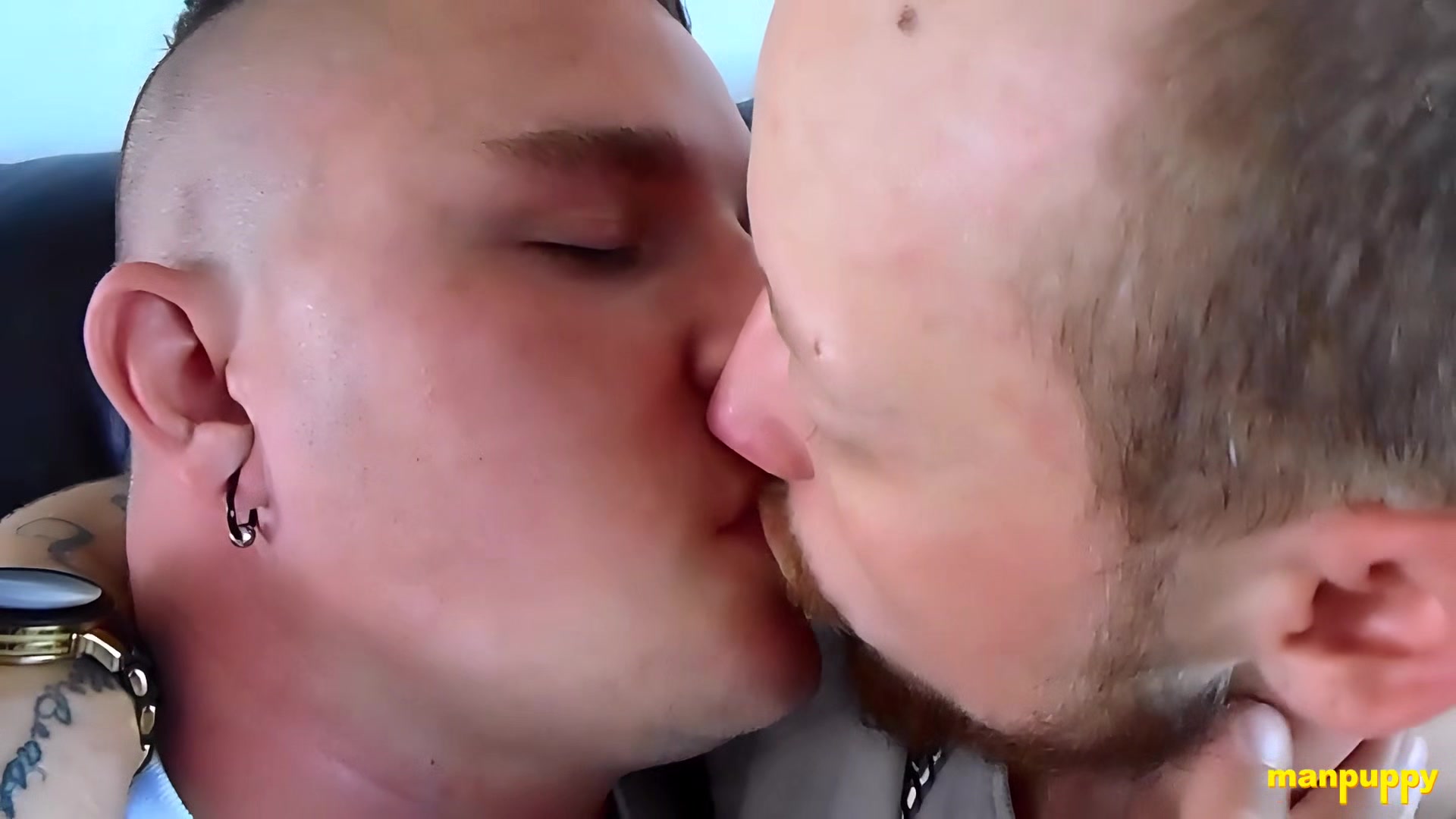 Hot Gay Kissing With Leo & JC - JC Dickerson & Leo Blue
