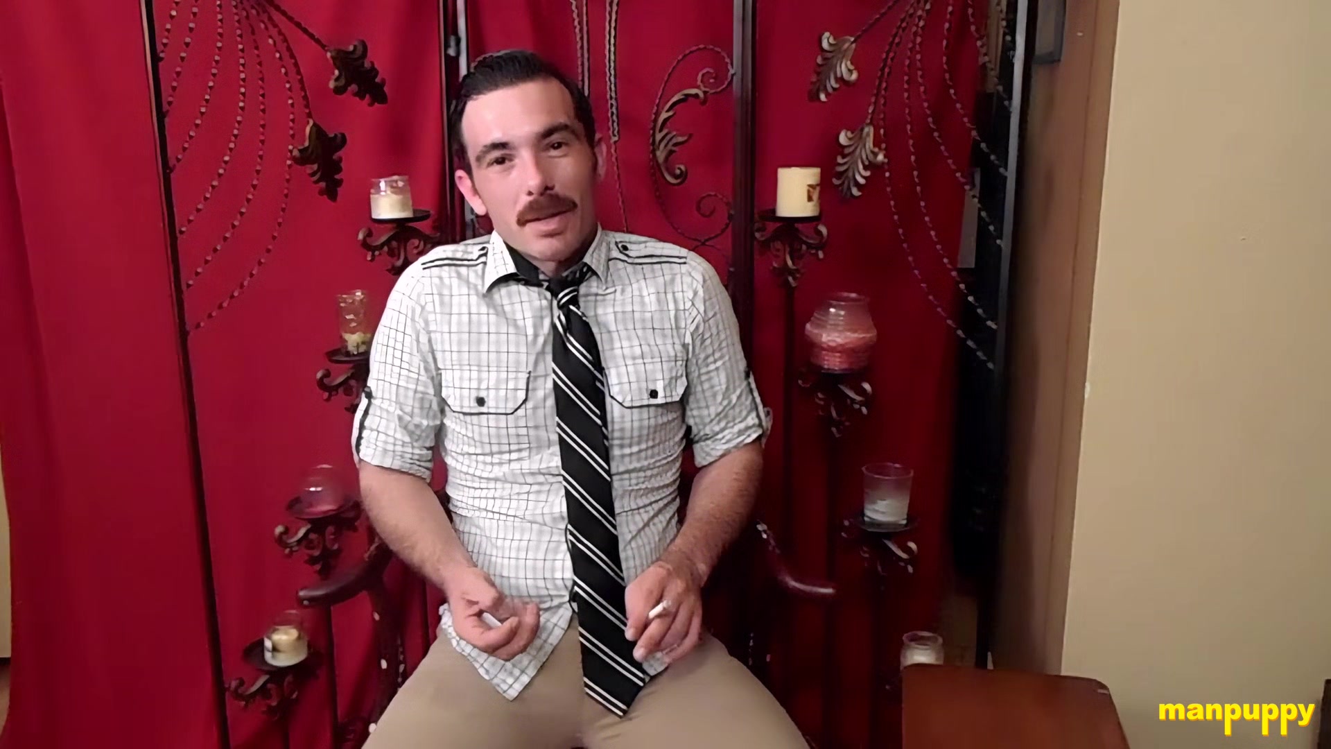 Bear Cub Smoking Fetish Interview - Colton Steele & Richard Lennox