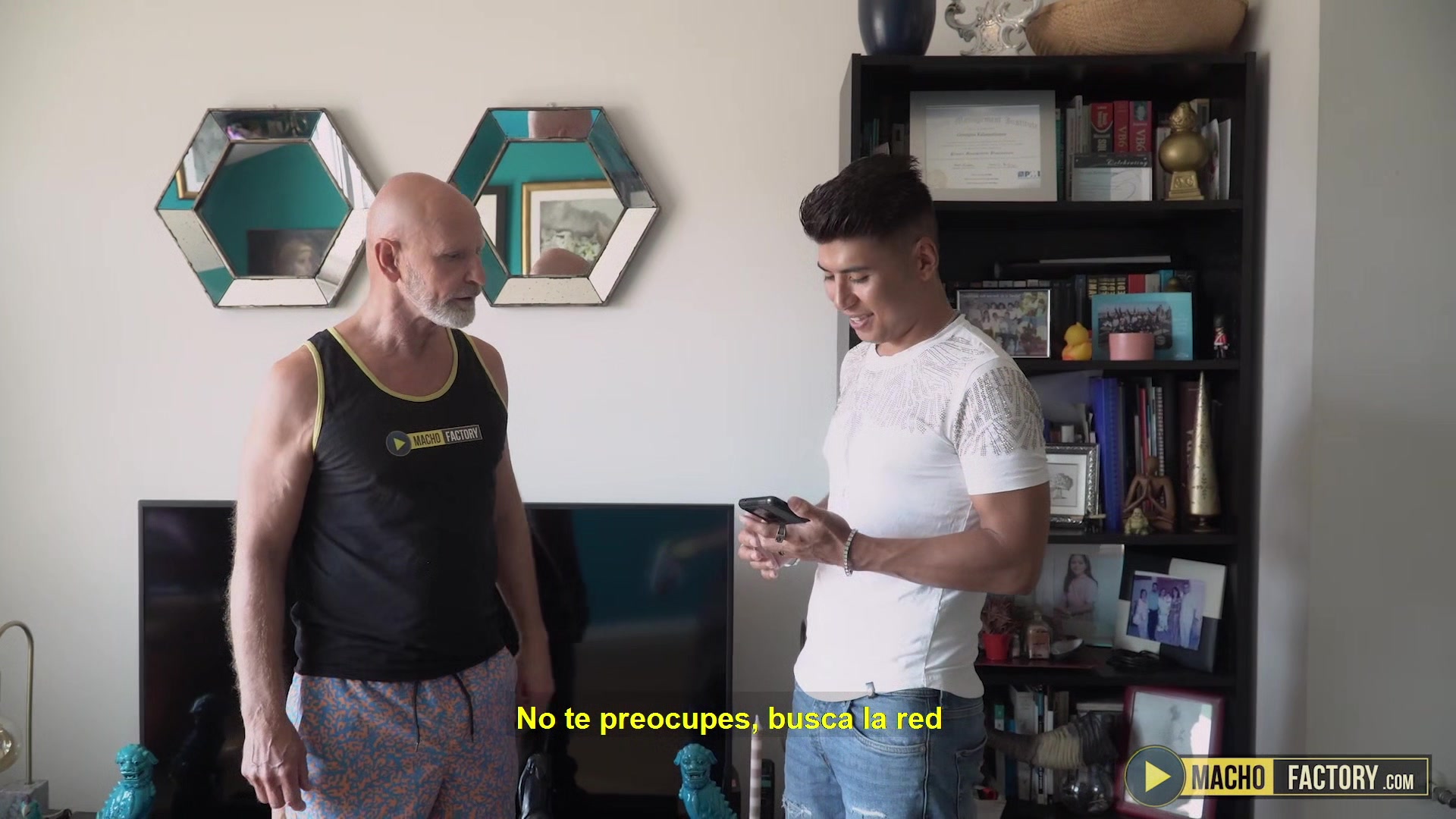 Go for the wifi and bust a super sexy daddys ass. - The Neighbour's Password