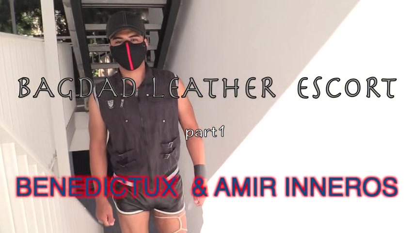 Young Arab Escort In Lather Gear Fucks Norwegian Daddy - Baghdad Leather Escort 1