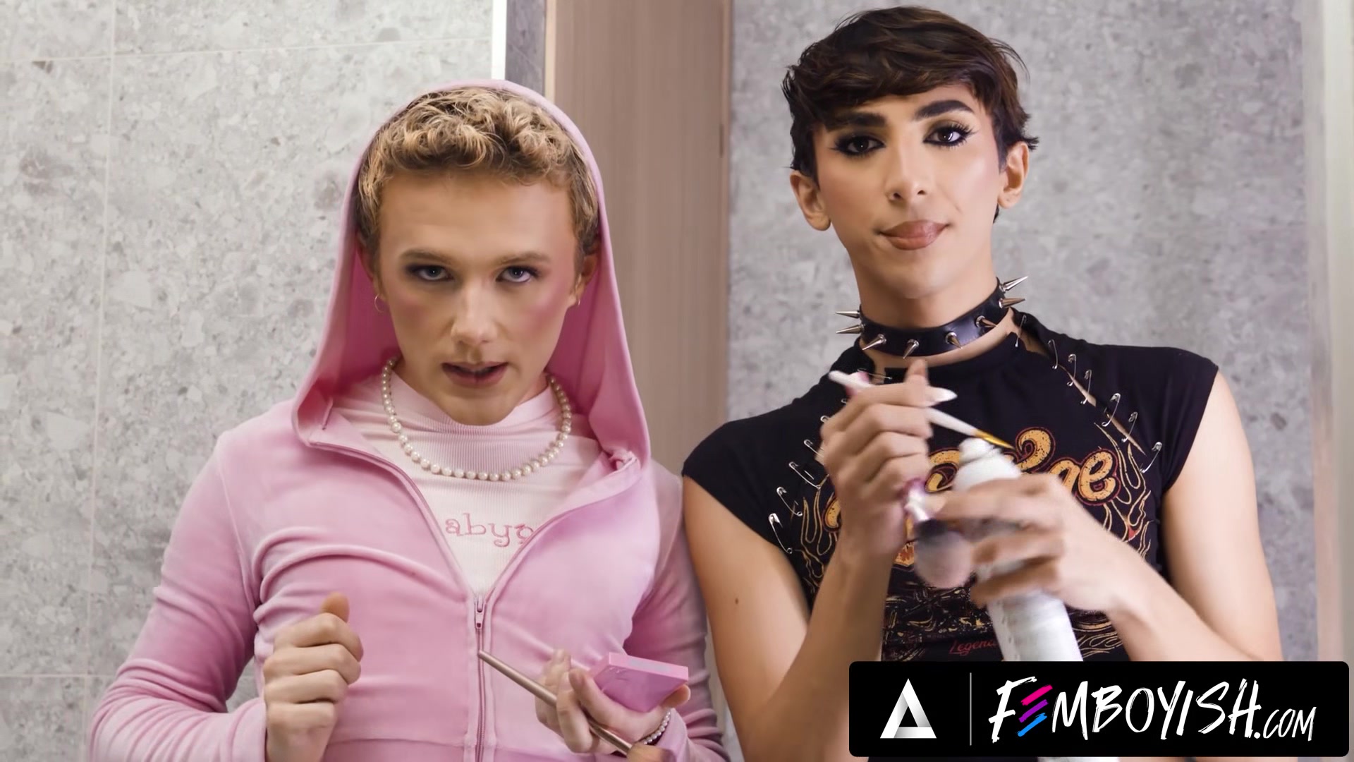 FEMBOYISH - Horny Pretty Fem Twinks Foxy Alex Benny Fox Share Hunk Mateo Tomas s Huge Dick