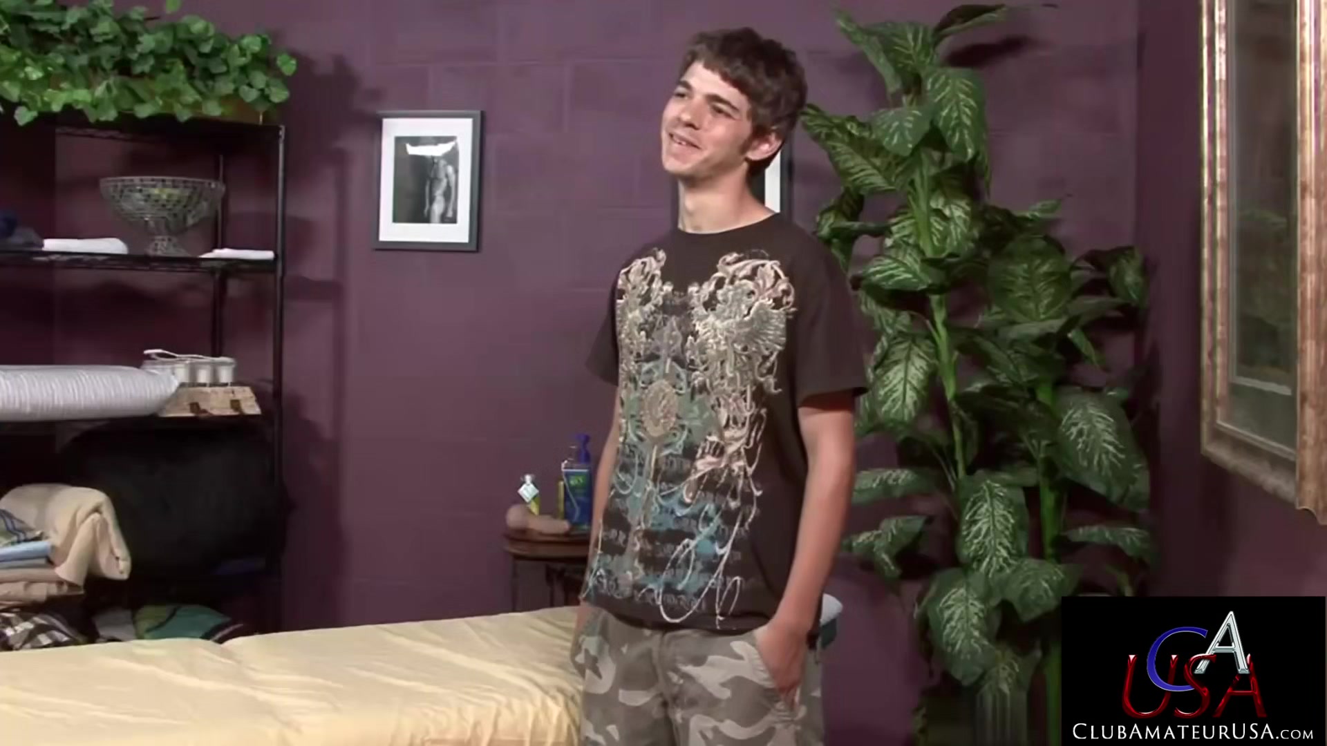 Skinny Shawn Lane In Erotic Sucking And Licking Massage