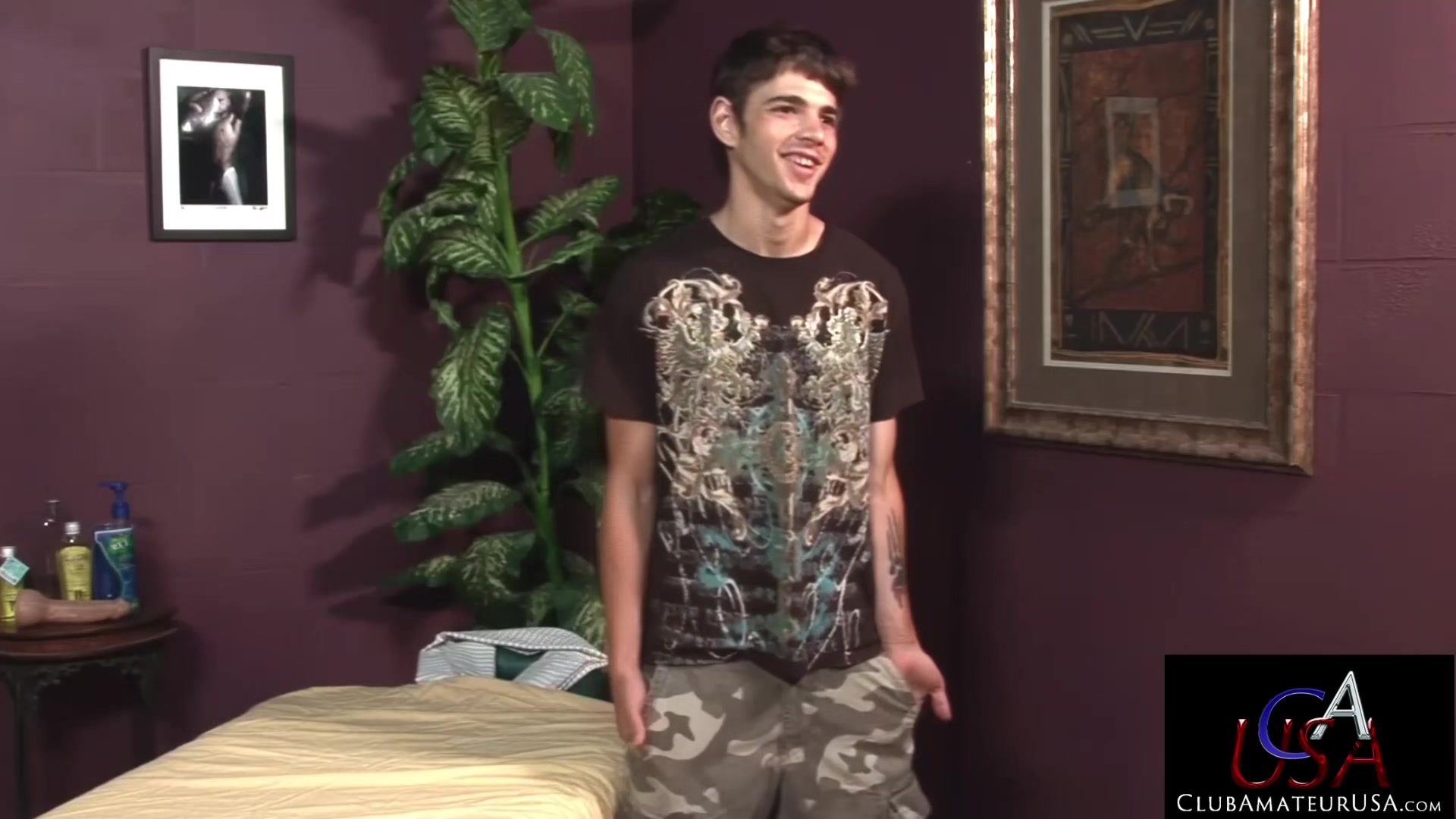 Skinny Shawn Lane In Erotic Sucking And Licking Massage