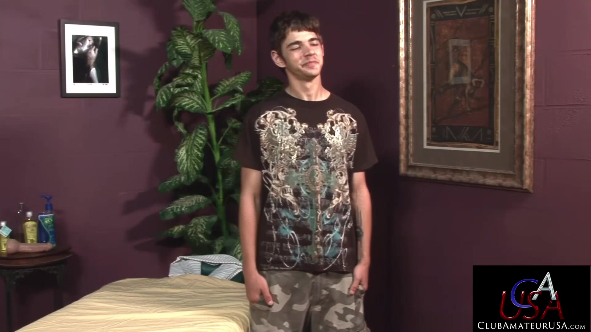 Skinny Shawn Lane In Erotic Sucking And Licking Massage