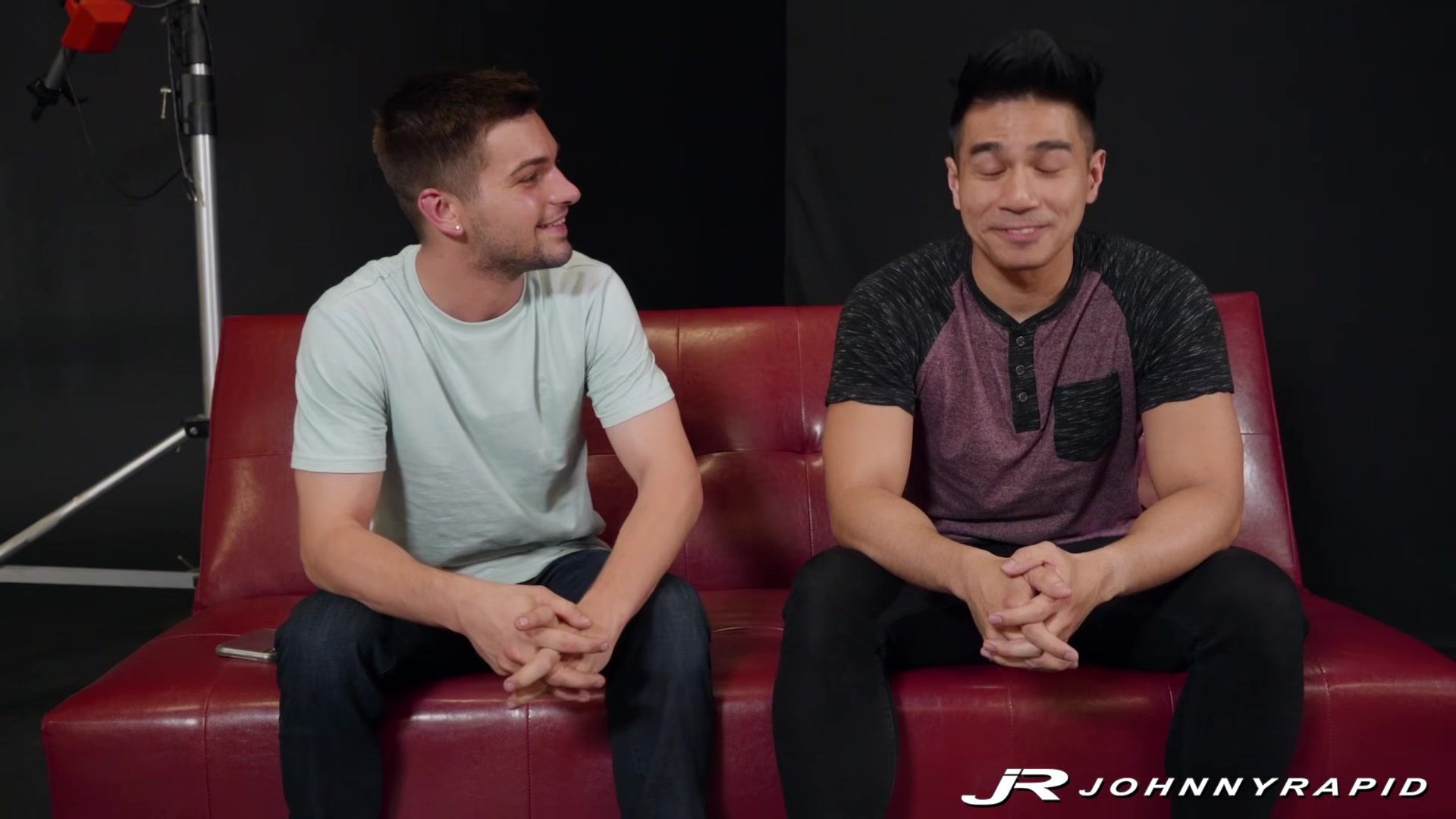 JohnnyRapid: Jock Johnny Rapid sucks and breeds hung dude Kye Storm in an interview