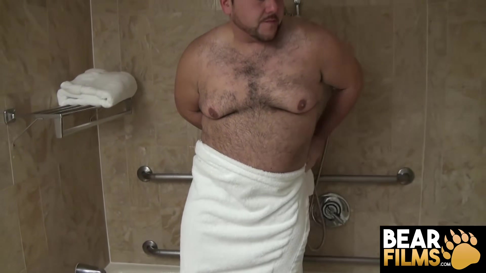 BEARFILMS Troy Mcnastee And Machael Johnsons Bathroom Hookup