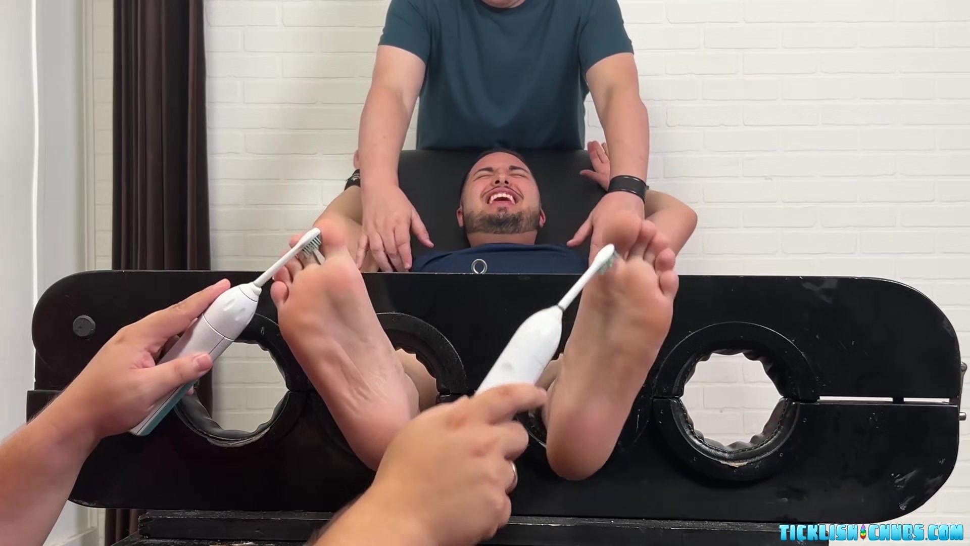 Naughty Leo Misses Tickle Session With Matt And Achilles