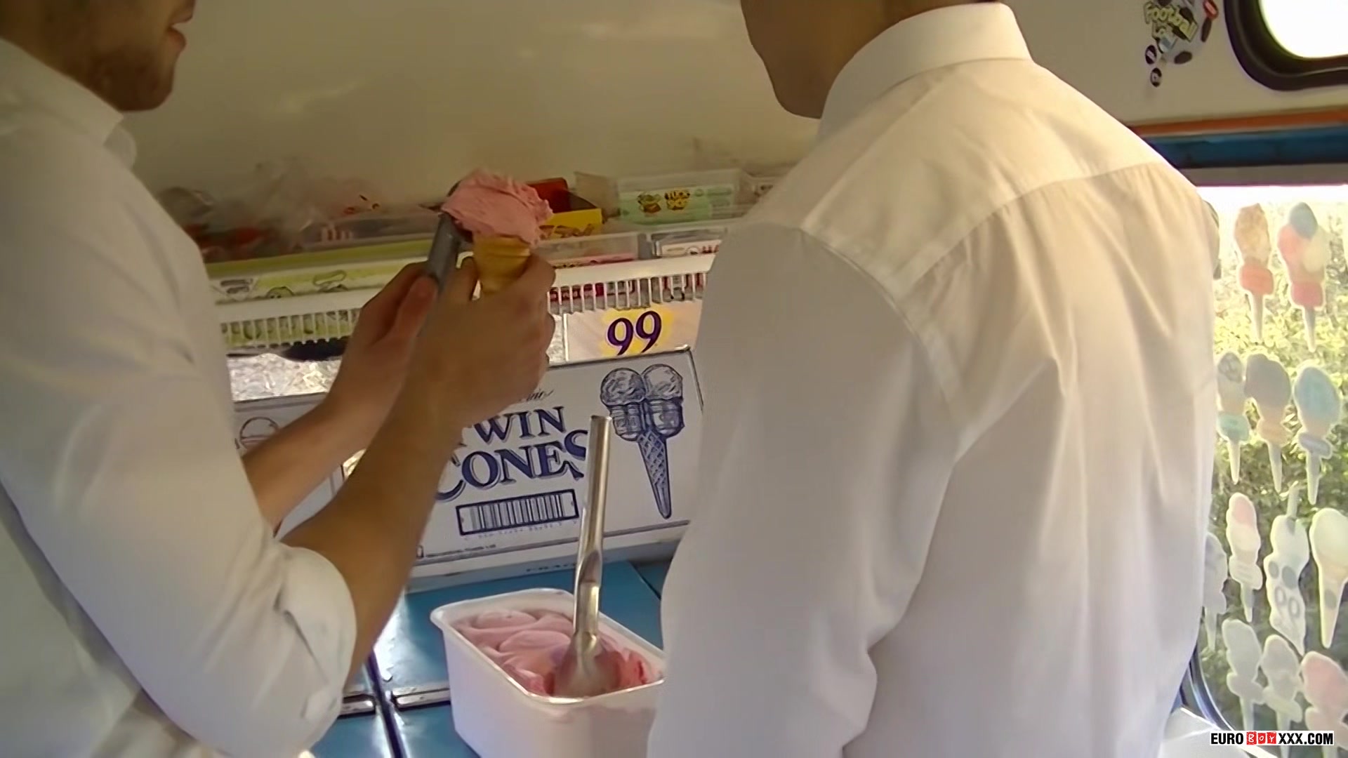 Ice Cream Vendors Sucking & Fucking - The Ice Cream Venders A Bender - Scene 4
