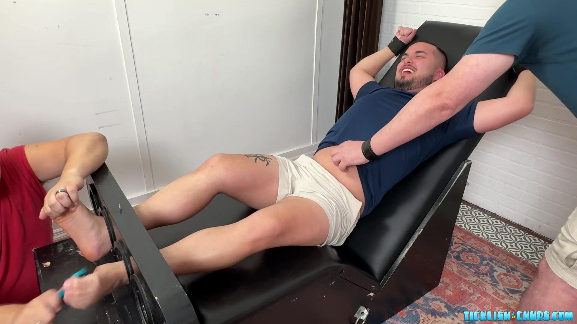 Leo's Tickling Audition - Leo, Achilles, & Matt