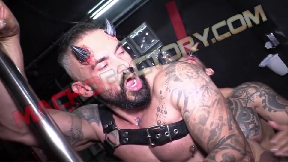Bareback gay orgy with gay porn star Viktor Rom from Macho Factory. - Diabolikxx (part 2)