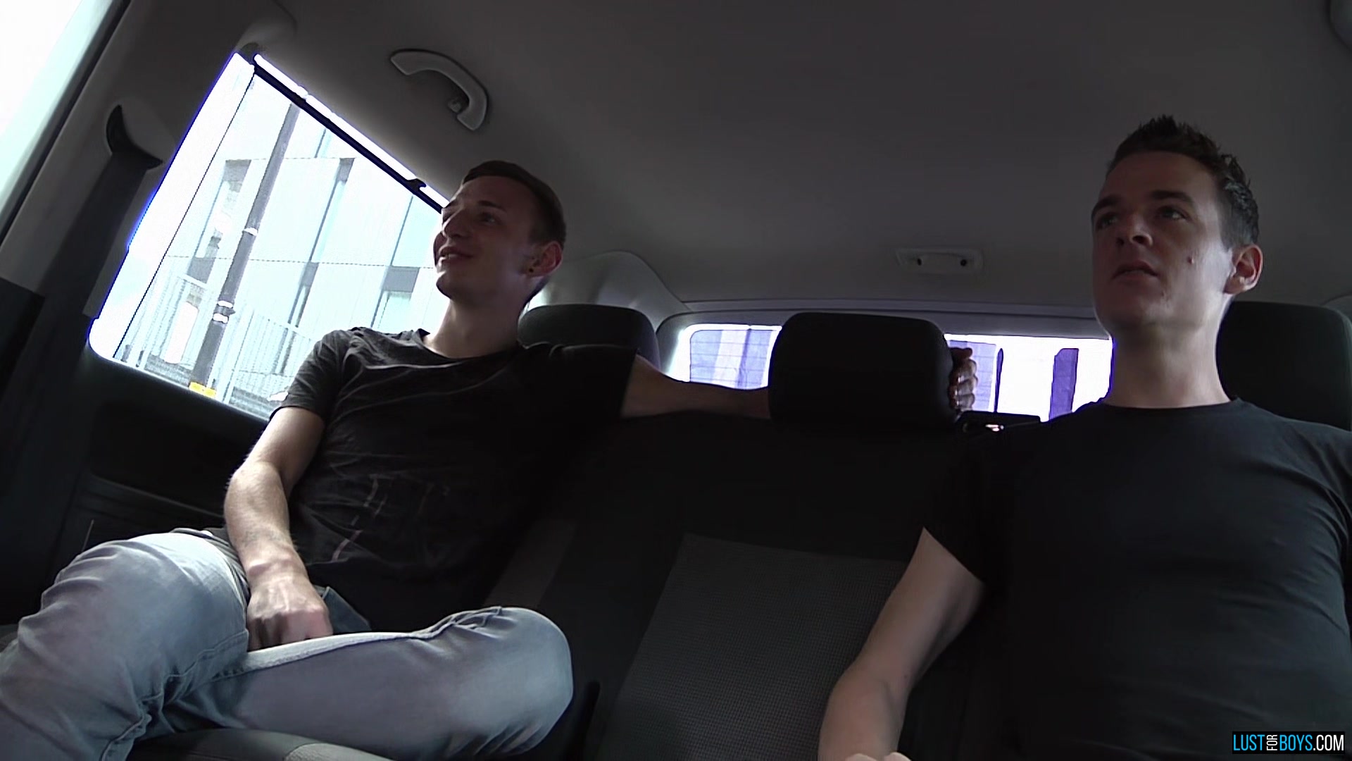 Big Dick Banging In The Back Seat - Luca Finn, Reece Bentley & Sean McKenzie