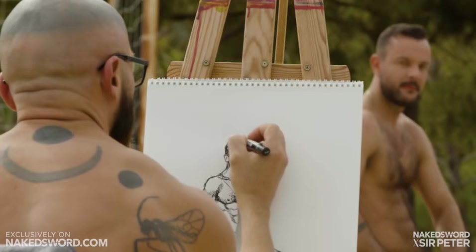 Fran&ccedil;ois Sagat and Sir Peter - NakedSword X Sir Peter
