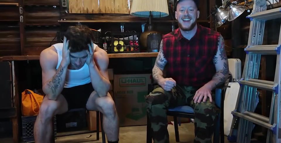 Cum From Behind - Chris Flex and Trevor Brooks - Trailer Trash Boys