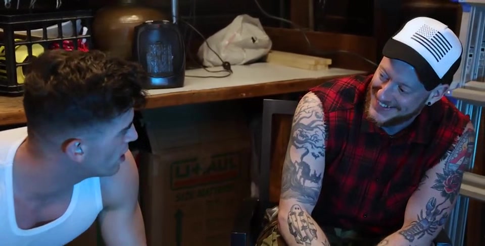 Cum From Behind - Chris Flex and Trevor Brooks - Trailer Trash Boys