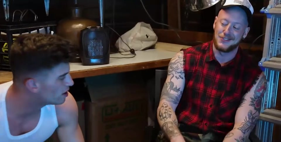 Cum From Behind - Chris Flex and Trevor Brooks - Trailer Trash Boys