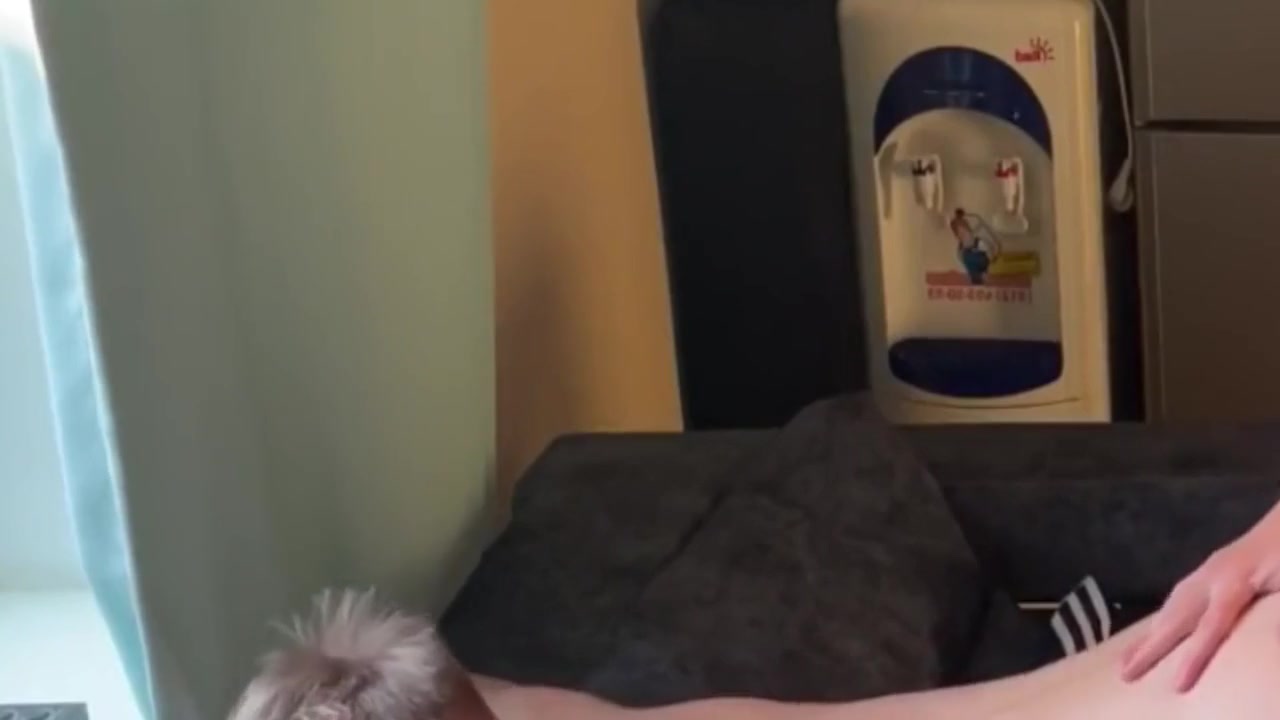 Cute Twink Peeped As Student 18+ Jerked Off His Big Cock After Which The Twink Gave Him A Deep Throat Blowjob And Asked Him To Enter
